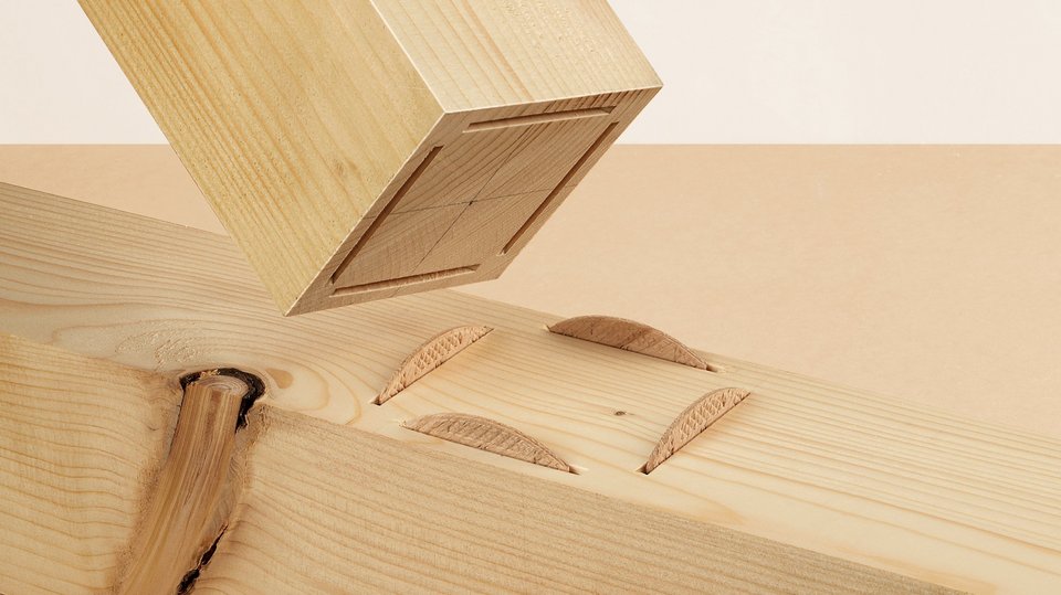 Spine giunzioni in legno per mobili 6 mm per giunzioni componenti legno