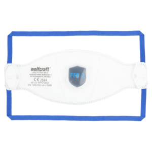 Atemschutz-Faltmaske mit Ventil FFP2