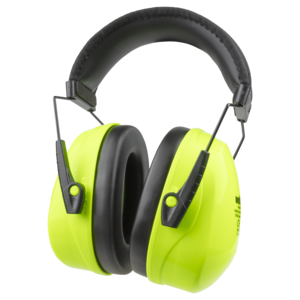Protector auditivo con orejeras KIDS, verde