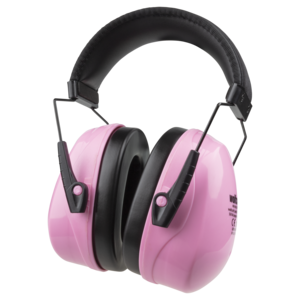 Protector auditivo con orejeras KIDS, rosa