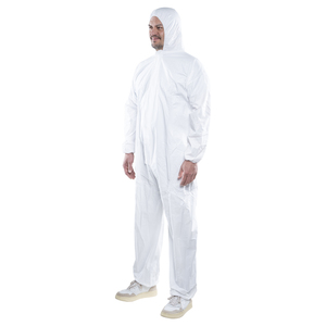 Disposable Coverall with Hood, L