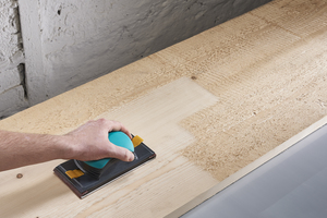 Rola brúsneho papiera na drevo/kov 5 m × 115 mm