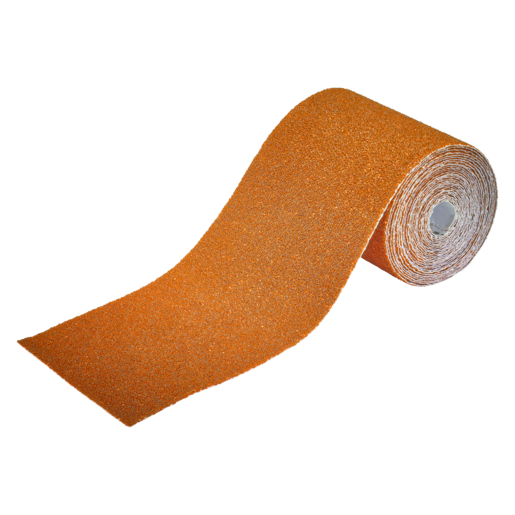 Rola brúsneho papiera na drevo/kov 5 m × 115 mm