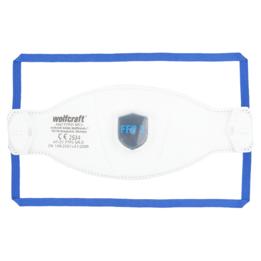 Atemschutz-Faltmaske mit Ventil FFP2